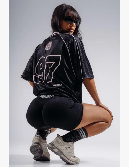 NEBBIA Oversized T-shirt '97 PRIMAL black