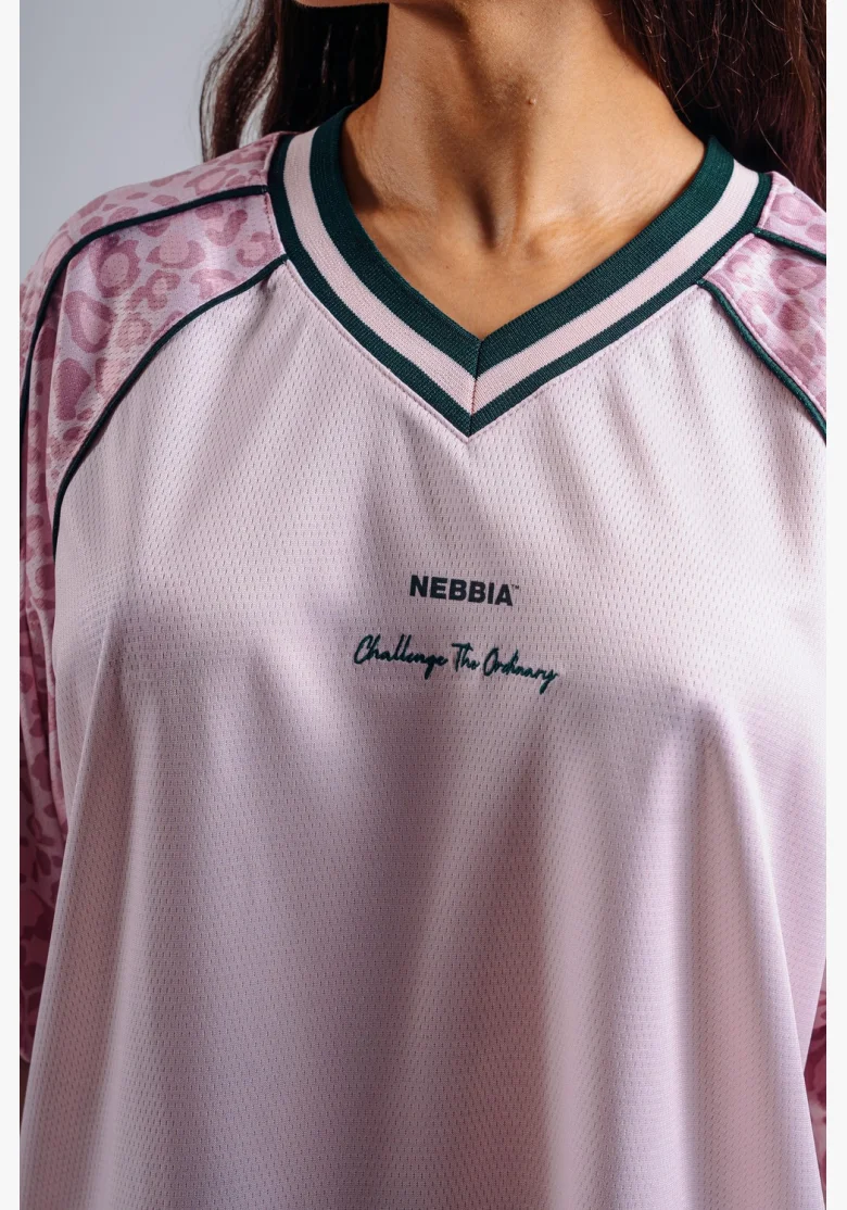 NEBBIA Oversized T-shirt '97 PRIMAL pink