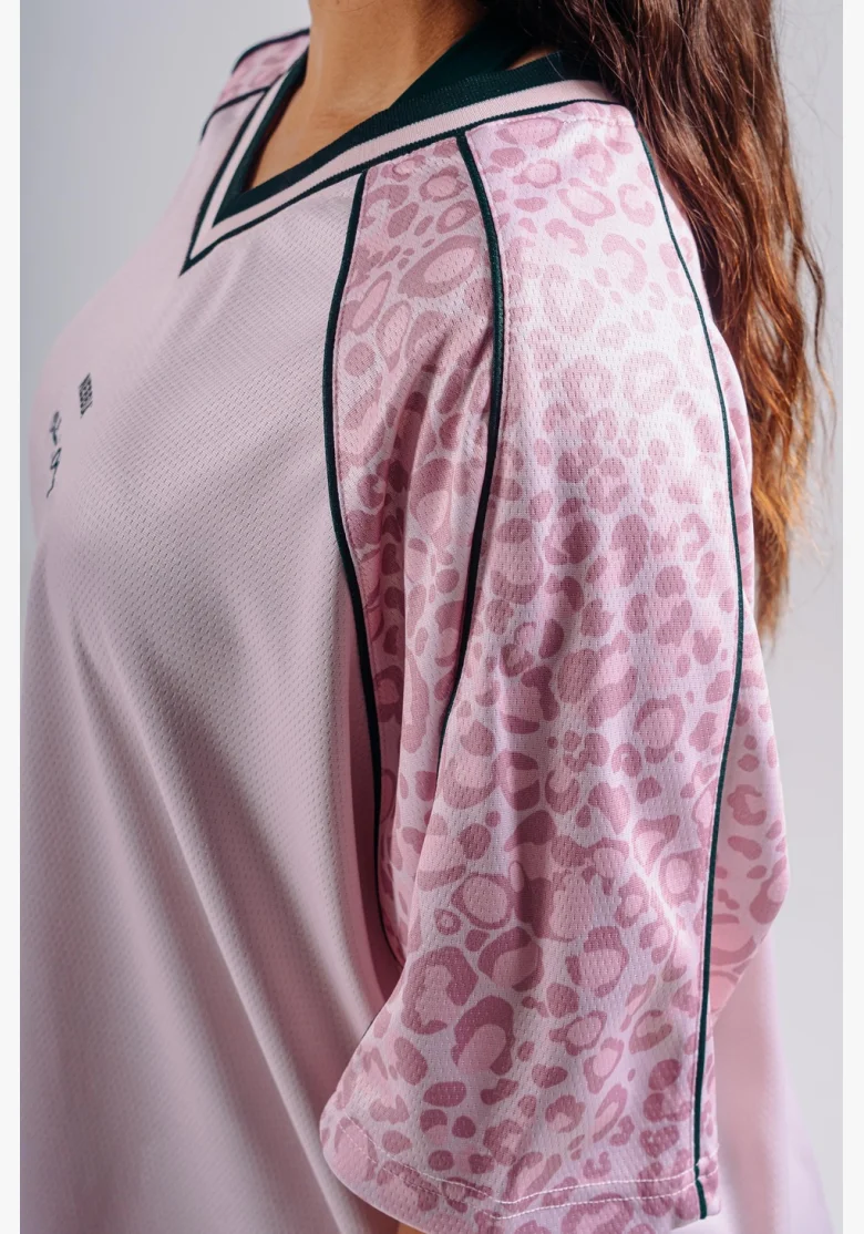 NEBBIA Oversized T-shirt '97 PRIMAL pink