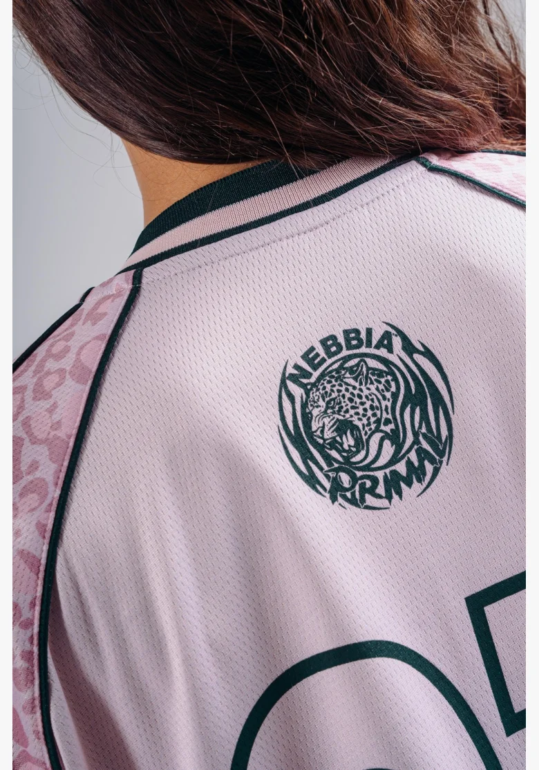 NEBBIA Oversized T-shirt '97 PRIMAL pink