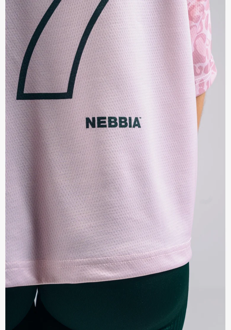NEBBIA Oversized T-shirt '97 PRIMAL pink