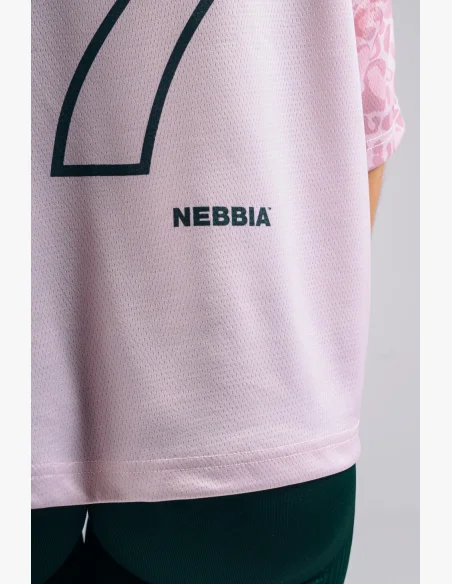 NEBBIA Oversized T-shirt '97 PRIMAL pink