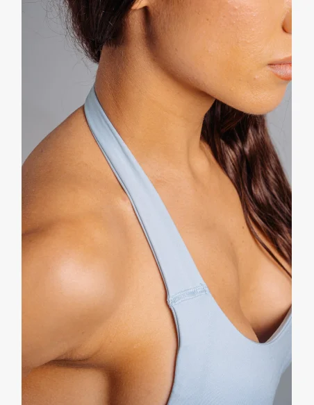 NEBBIA Halter top with built-in bra PRIMAL blue