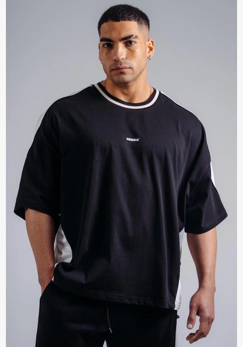 NEBBIA Oversized T-shirt PRIMAL black