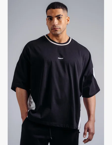 NEBBIA Oversized T-shirt PRIMAL black