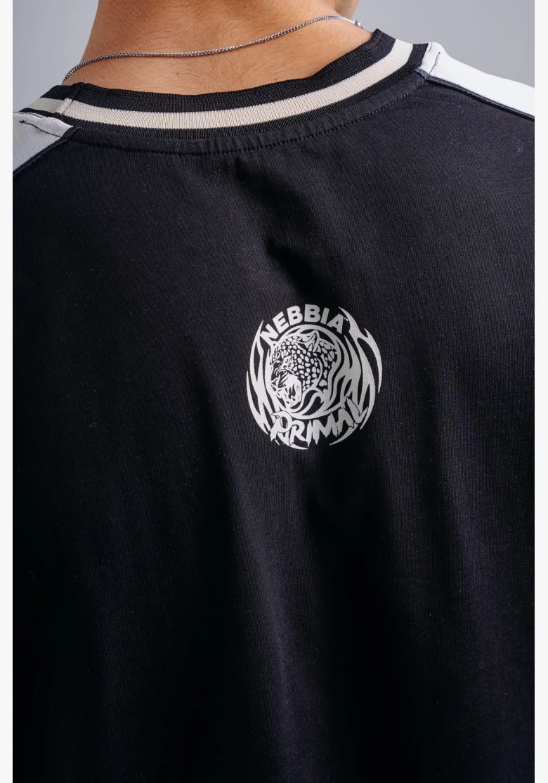 NEBBIA Oversized T-shirt PRIMAL black