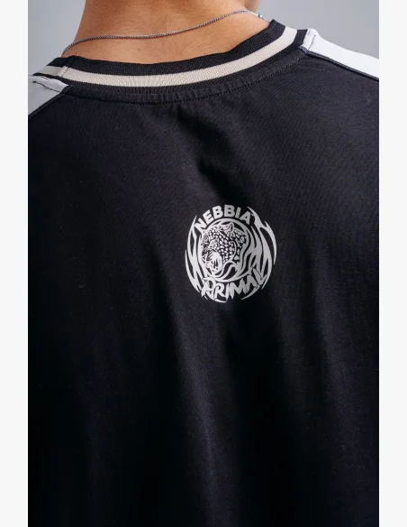 NEBBIA Oversized T-shirt PRIMAL black
