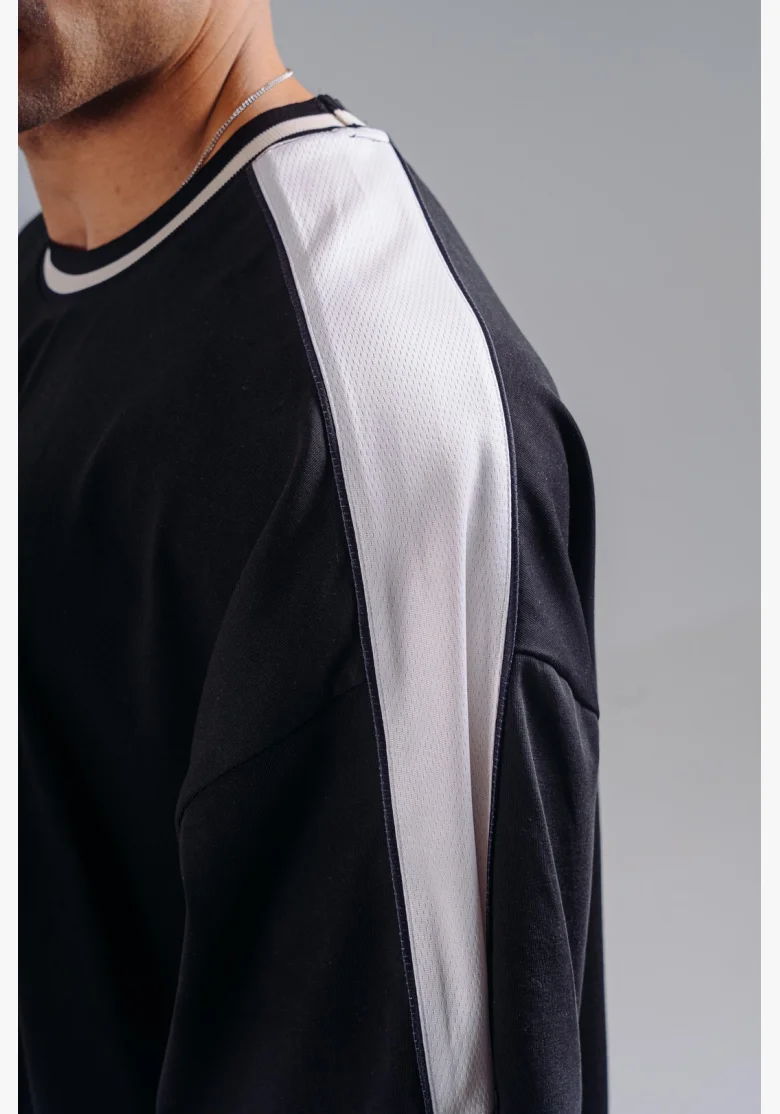 NEBBIA Oversized T-shirt PRIMAL black