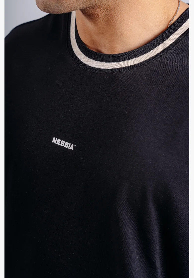 NEBBIA Oversized T-shirt PRIMAL black