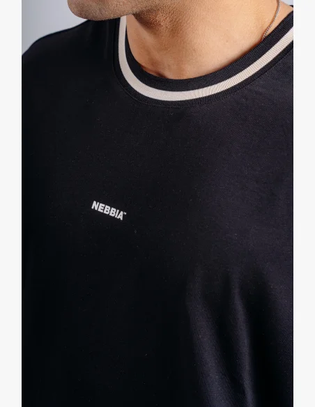 NEBBIA Oversized T-shirt PRIMAL black