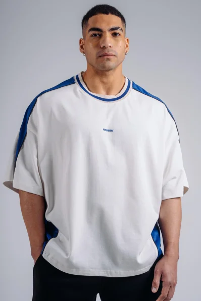 NEBBIA Oversized T-shirt PRIMAL white