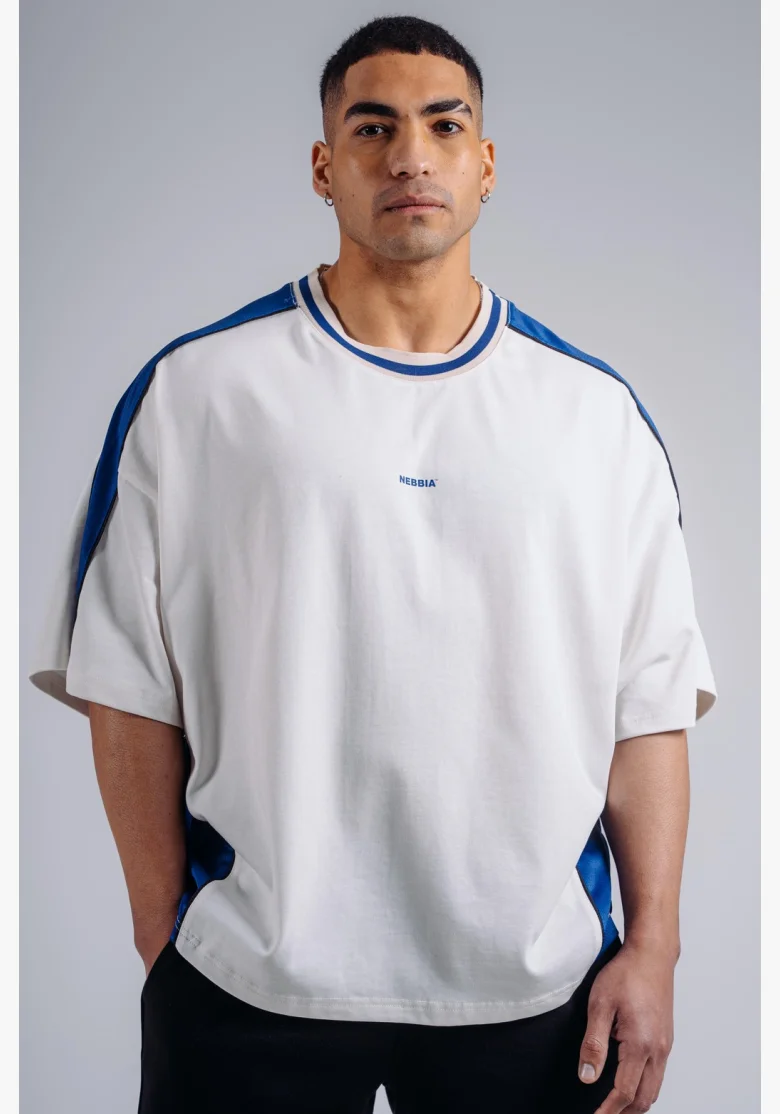NEBBIA Oversized T-shirt PRIMAL white