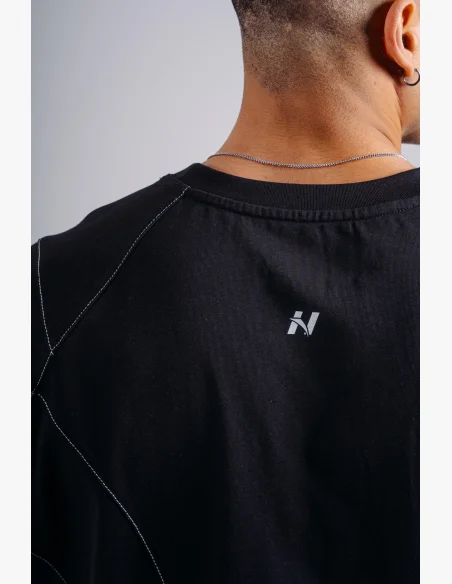 NEBBIA Oversized pump cover T-shirt PRIMAL black