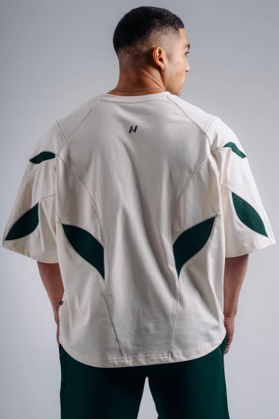 NEBBIA Oversized pump cover T-shirt PRIMAL white 2