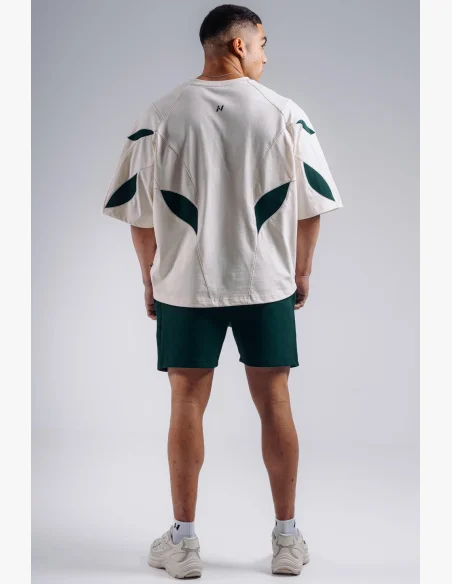 NEBBIA Oversized pump cover T-shirt PRIMAL white