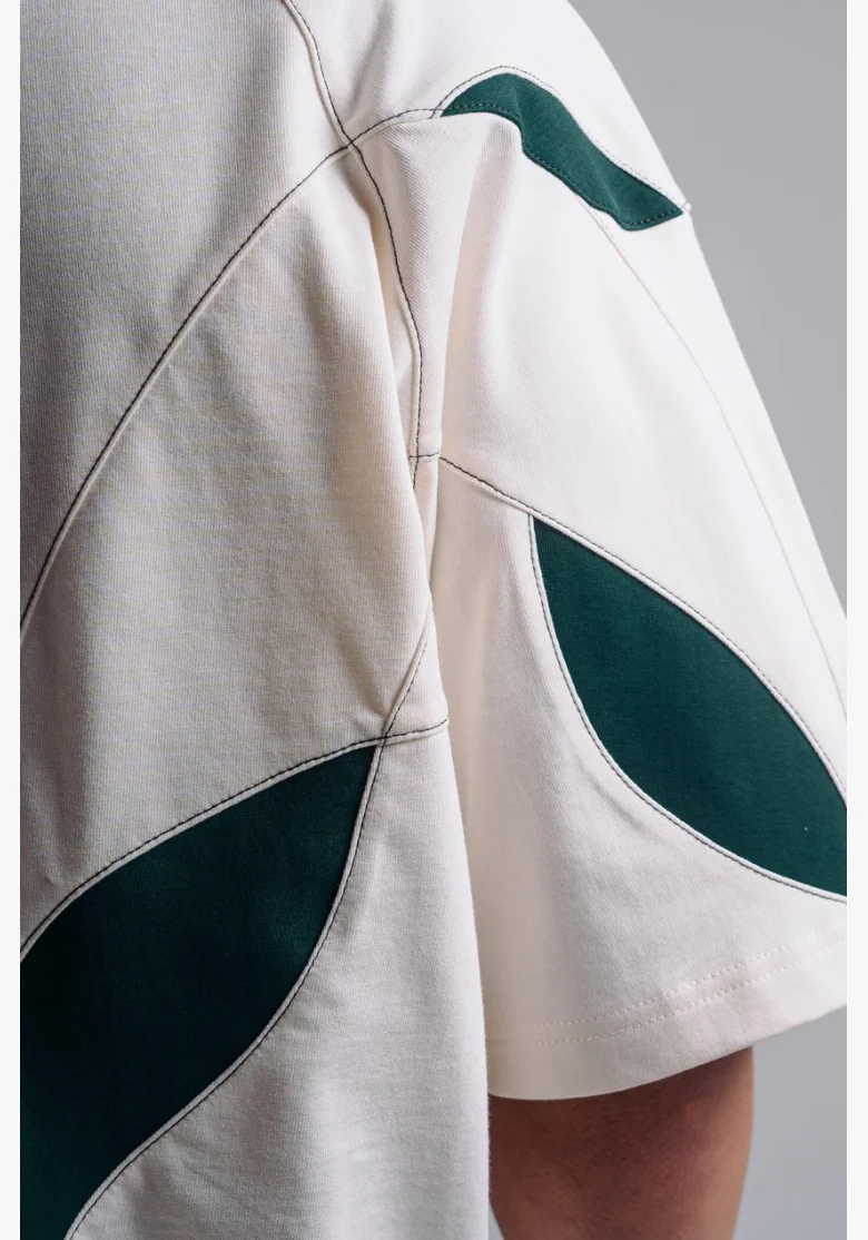 NEBBIA Oversized pump cover T-shirt PRIMAL white