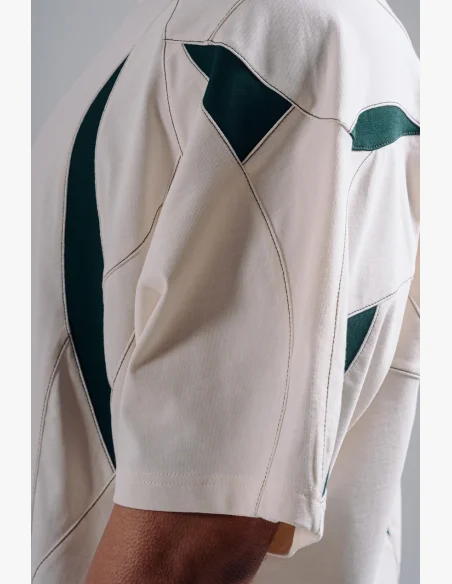 NEBBIA Oversized pump cover T-shirt PRIMAL white