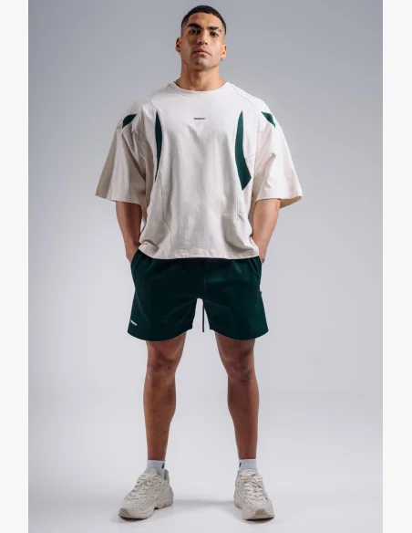 NEBBIA Oversized pump cover T-shirt PRIMAL white