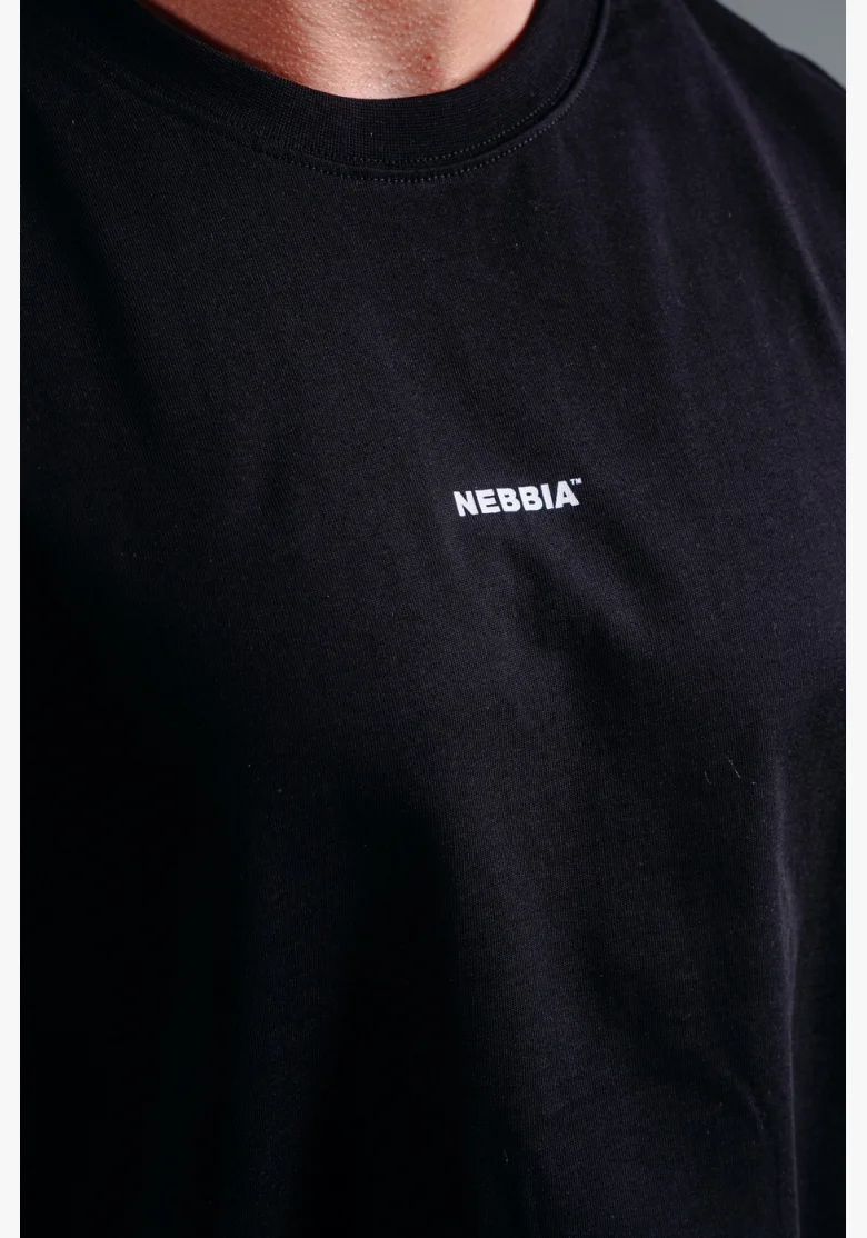 NEBBIA Oversized tank top '97 PRIMAL black