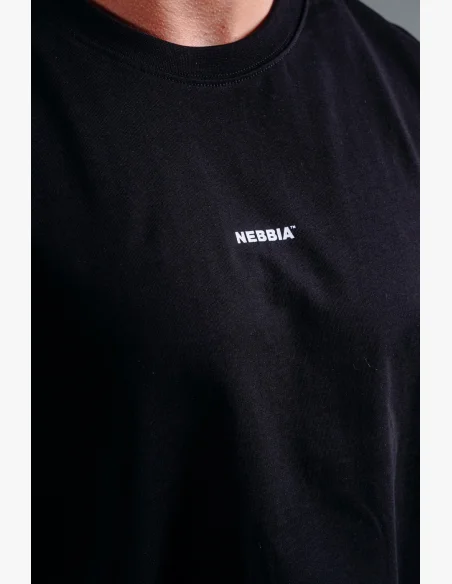 NEBBIA Oversized tank top '97 PRIMAL black