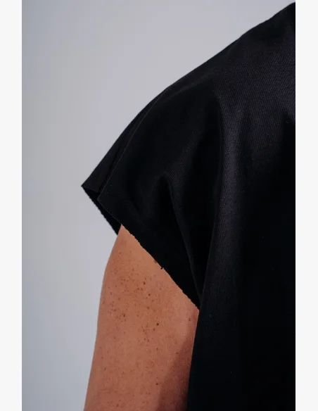 NEBBIA Oversized tank top '97 PRIMAL black
