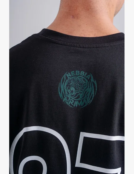 NEBBIA Oversized tank top '97 PRIMAL black