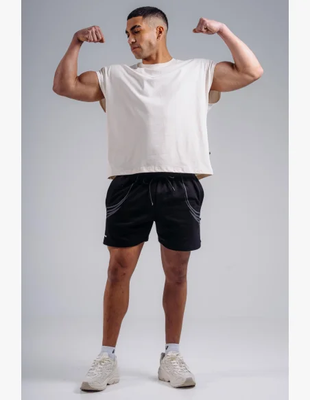 NEBBIA Oversized tank top '97 PRIMAL white