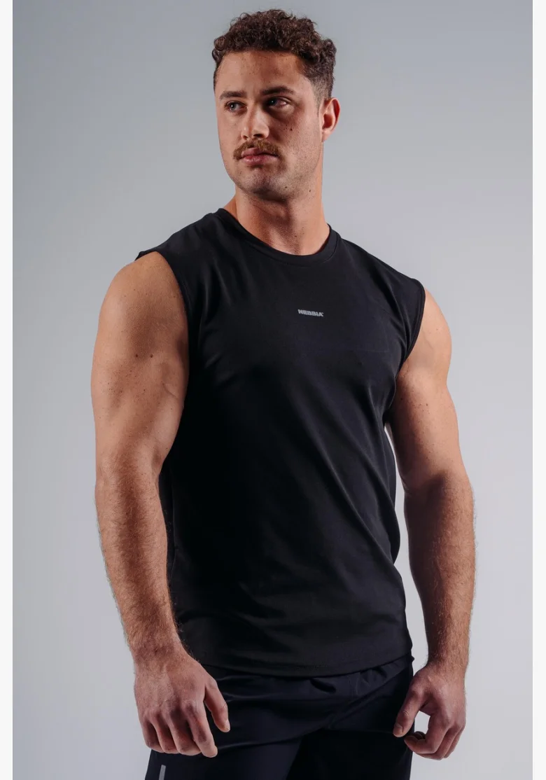 NEBBIA Functional tank top PRIMAL black
