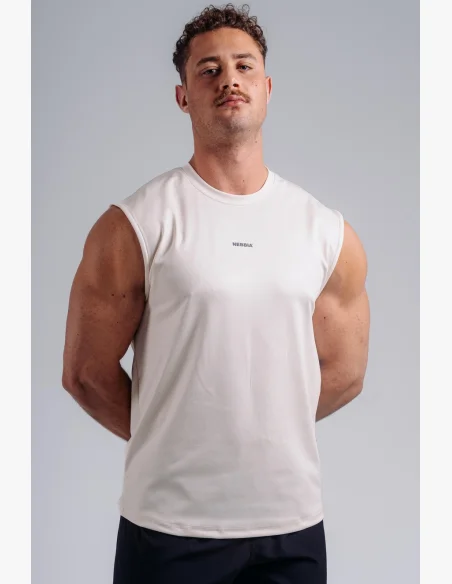 NEBBIA Functional tank top PRIMAL white