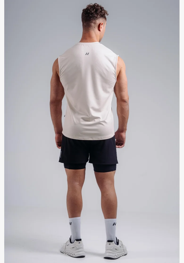 NEBBIA Functional tank top PRIMAL white
