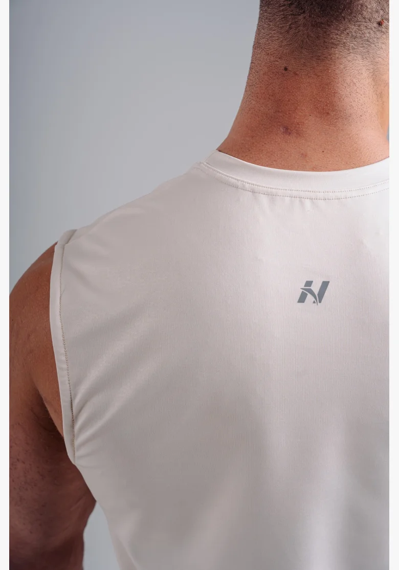 NEBBIA Functional tank top PRIMAL white