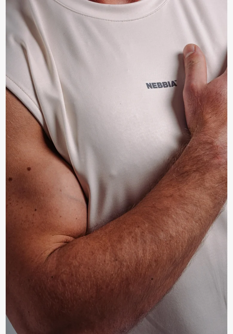 NEBBIA Functional tank top PRIMAL white