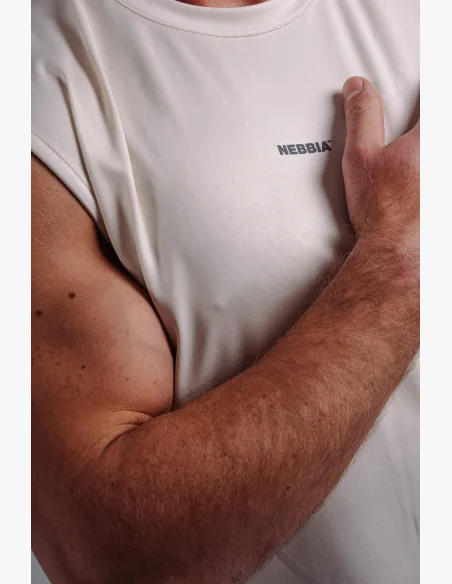 NEBBIA Functional tank top PRIMAL white