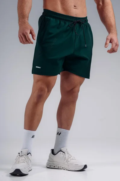 NEBBIA Oversized training shorts PRIMAL green