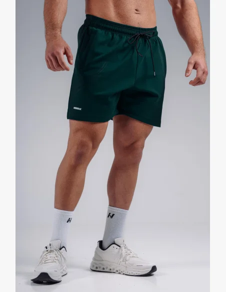NEBBIA Oversized training shorts PRIMAL green