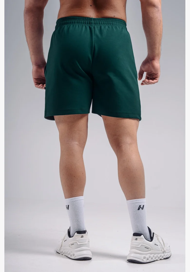 NEBBIA Oversized training shorts PRIMAL green