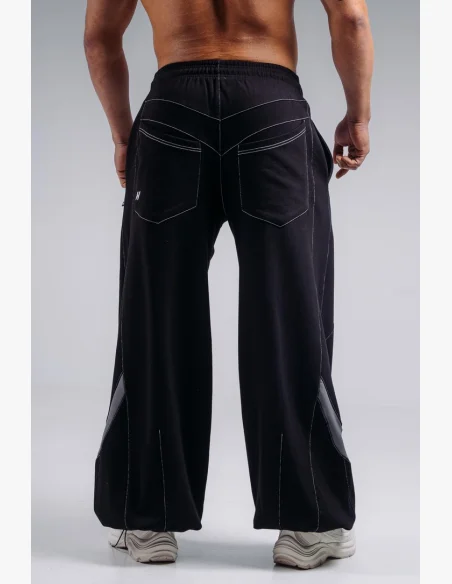 NEBBIA Baggy sweatpants PRIMAL black