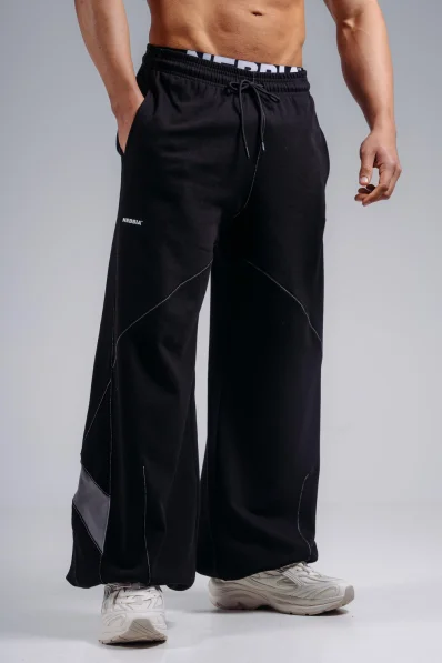 NEBBIA Baggy sweatpants PRIMAL black