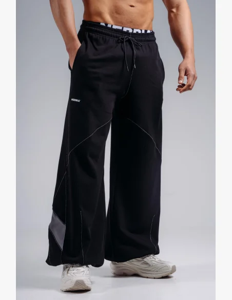 NEBBIA Baggy sweatpants PRIMAL black