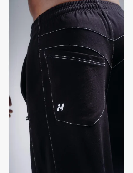 NEBBIA Baggy sweatpants PRIMAL black