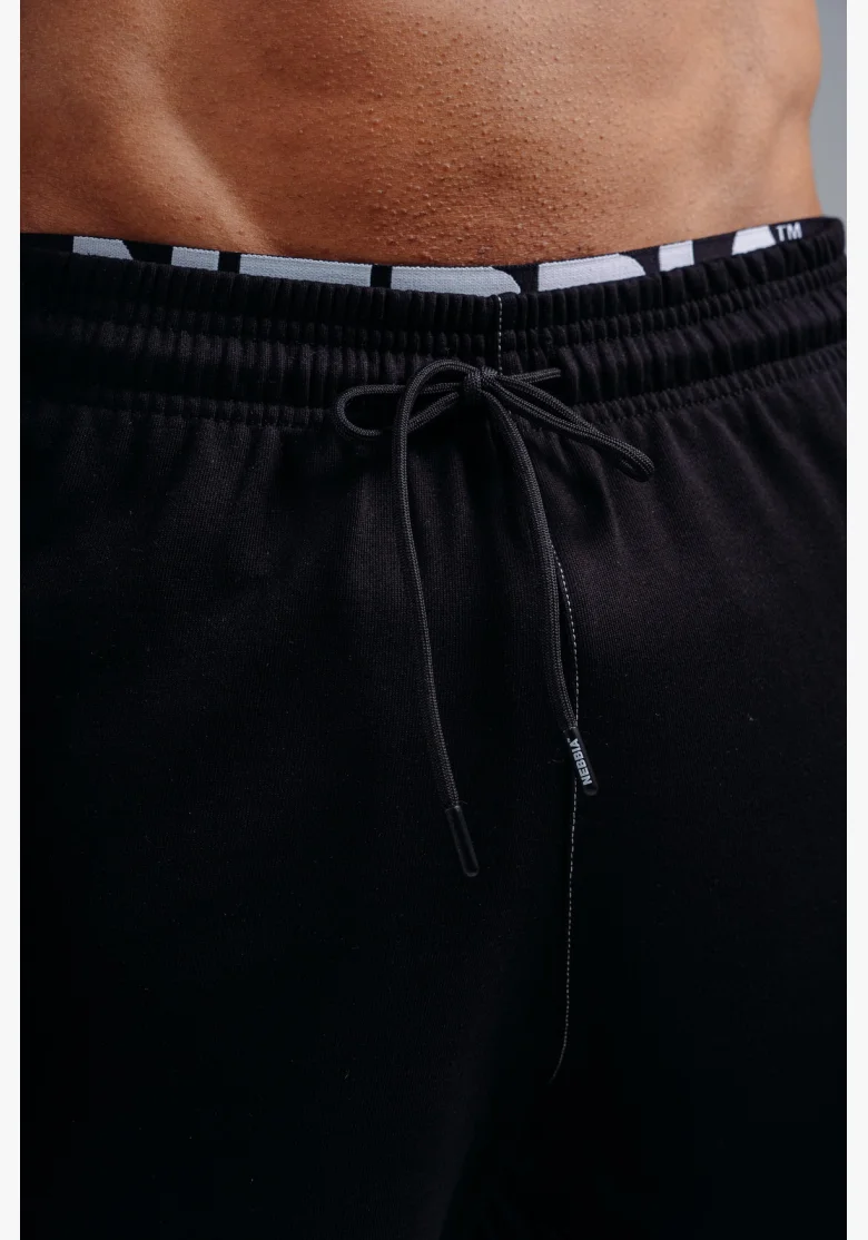 NEBBIA Baggy sweatpants PRIMAL black
