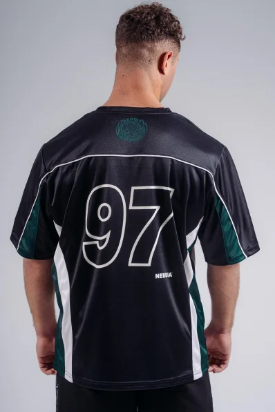 NEBBIA Oversized Jersey T-shirt '97 PRIMAL black 2