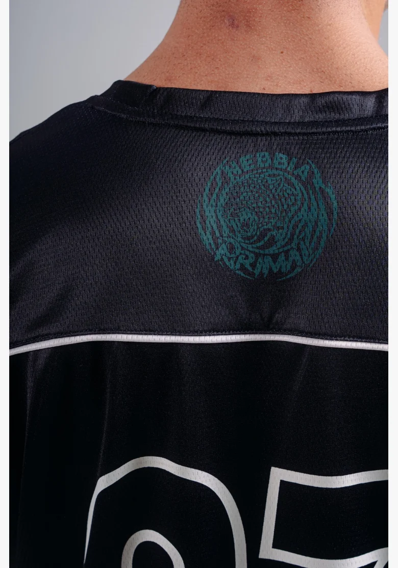 NEBBIA Oversized Jersey T-shirt '97 PRIMAL black