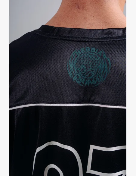 NEBBIA Oversized Jersey T-shirt '97 PRIMAL black