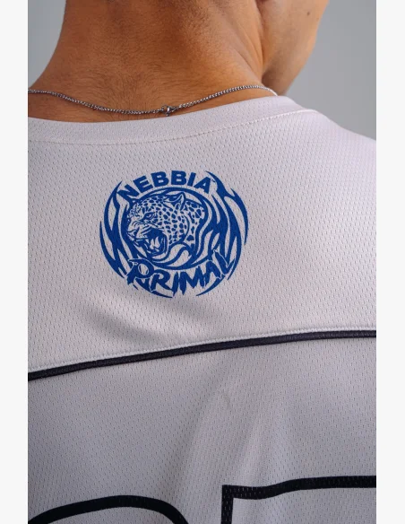NEBBIA Oversized Jersey T-shirt '97 PRIMAL white