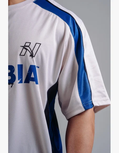 NEBBIA Oversized Jersey T-shirt '97 PRIMAL white