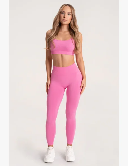 Gym Glamour Leggings Second Skin push up Wild Pink