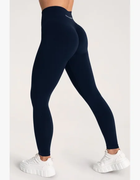 Gym Glamour Leggings Second Skin push up Dark Blue