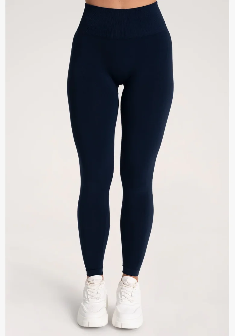 Gym Glamour Leggings Second Skin push up Dark Blue