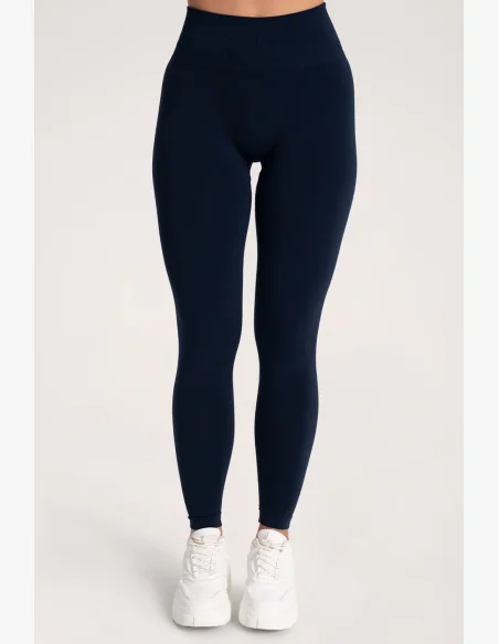 Gym Glamour Leggings Second Skin push up Dark Blue